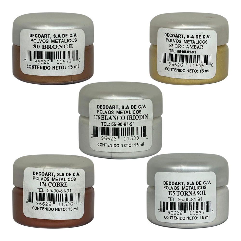 POLVOS METALICOS CREATEX 15 ML