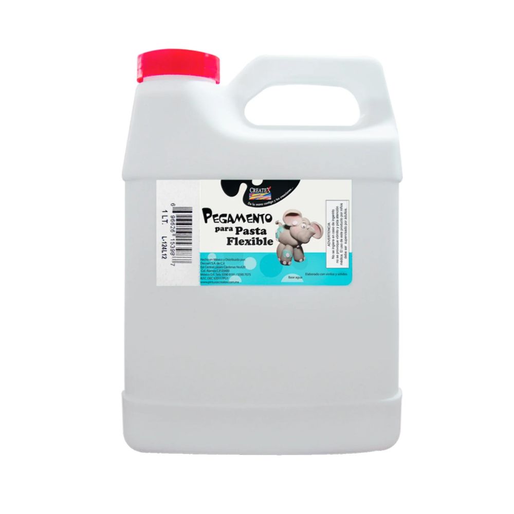 PINTURA CREATEX PEGAMENTO P/PASTA FLEXIBLE 1LT.