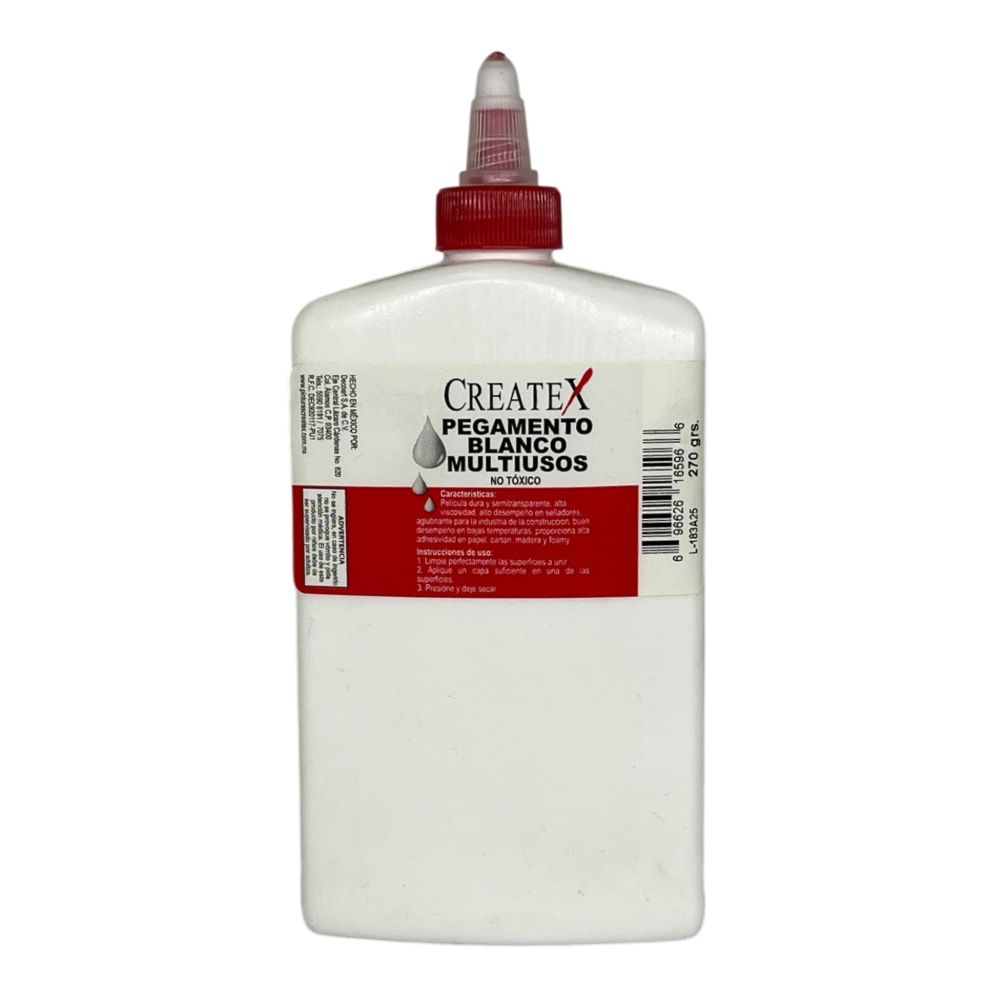PEGAMENTO CREATEX BLANCO MULTIUSOS 270GR