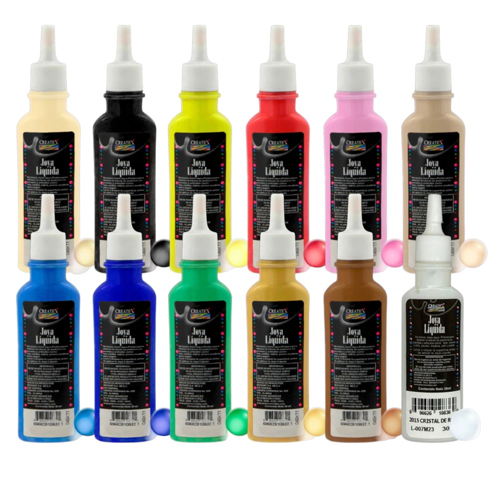 PINTURA CREATEX JOYA LIQUIDA 30 ML
