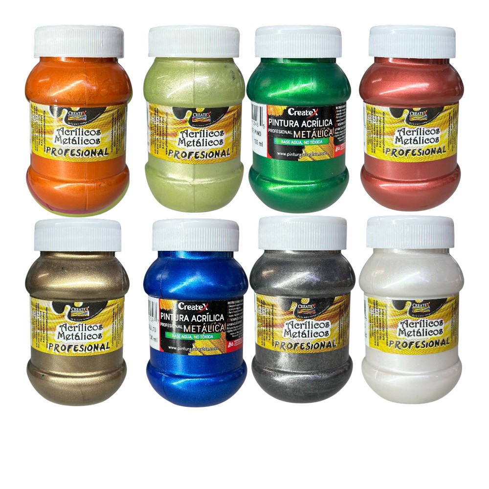 PINTURA CREATEX ACRILICA METAL. 100ML