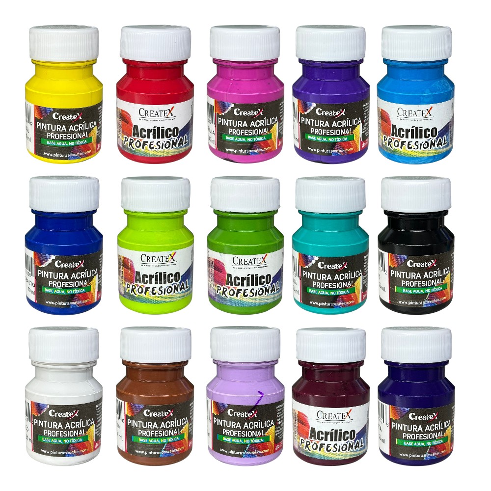 PINTURA CREATEX ACRIL.NAT/PASTEL 30ML
