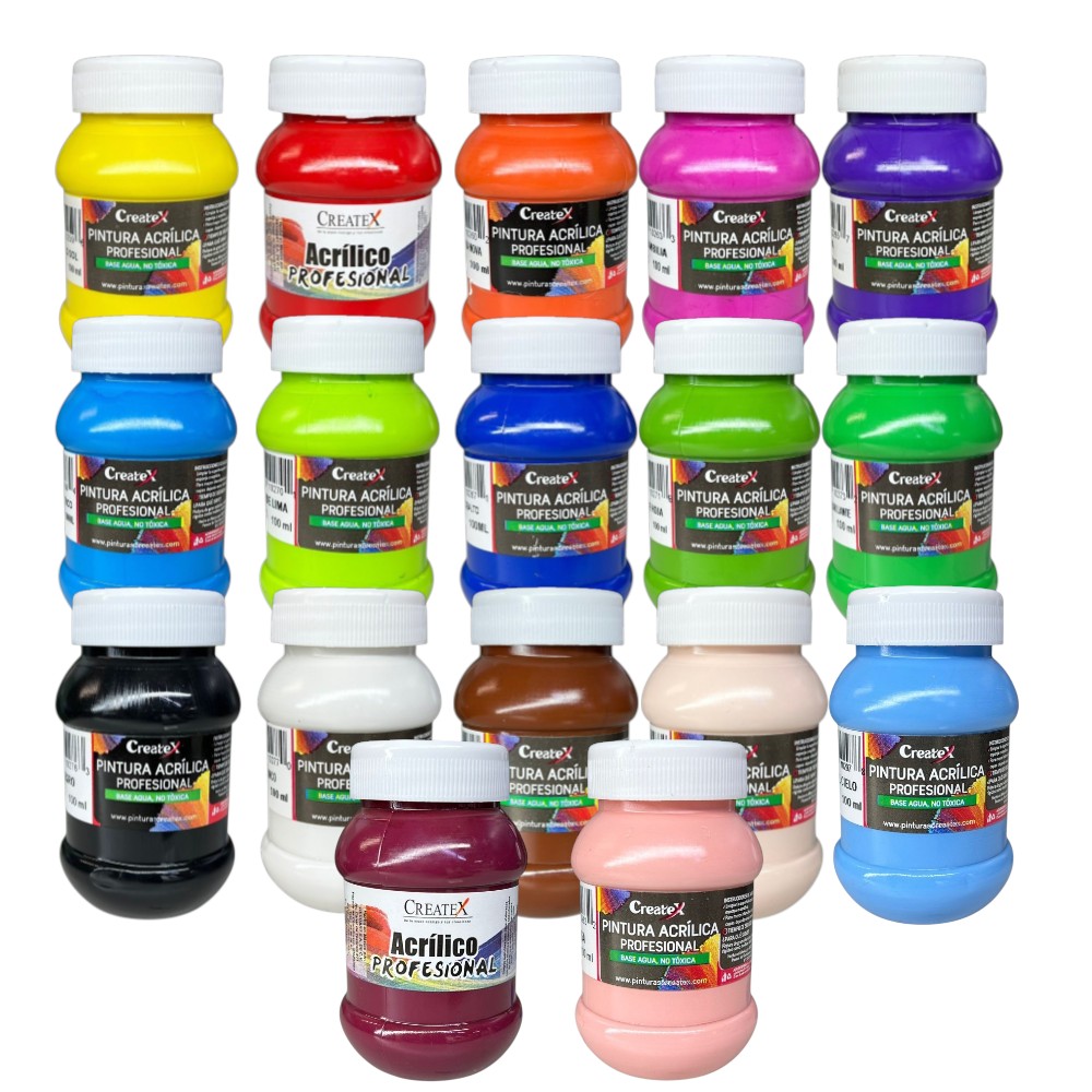 PINTURA CREATEX ACRIL.NAT/PASTEL 100ML