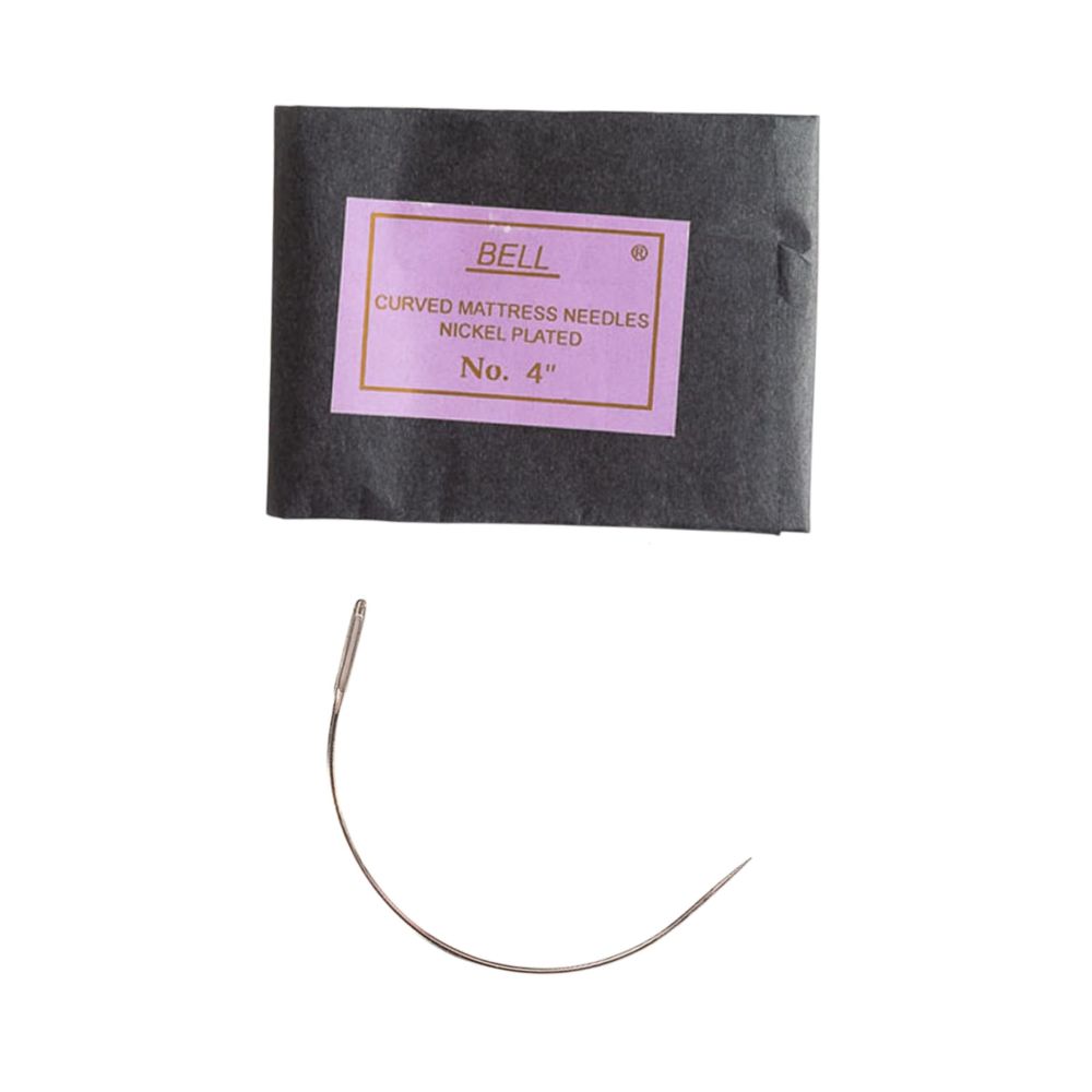 AGUJA CURVA BELL 4" #0 C/25