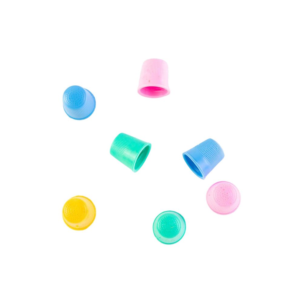 DEDAL DE PLASTICO VARIOS COLORES