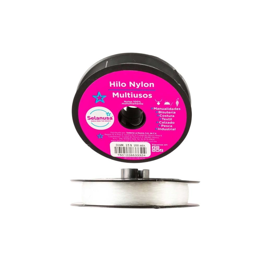HILO NYLON #25 C/100 MTS