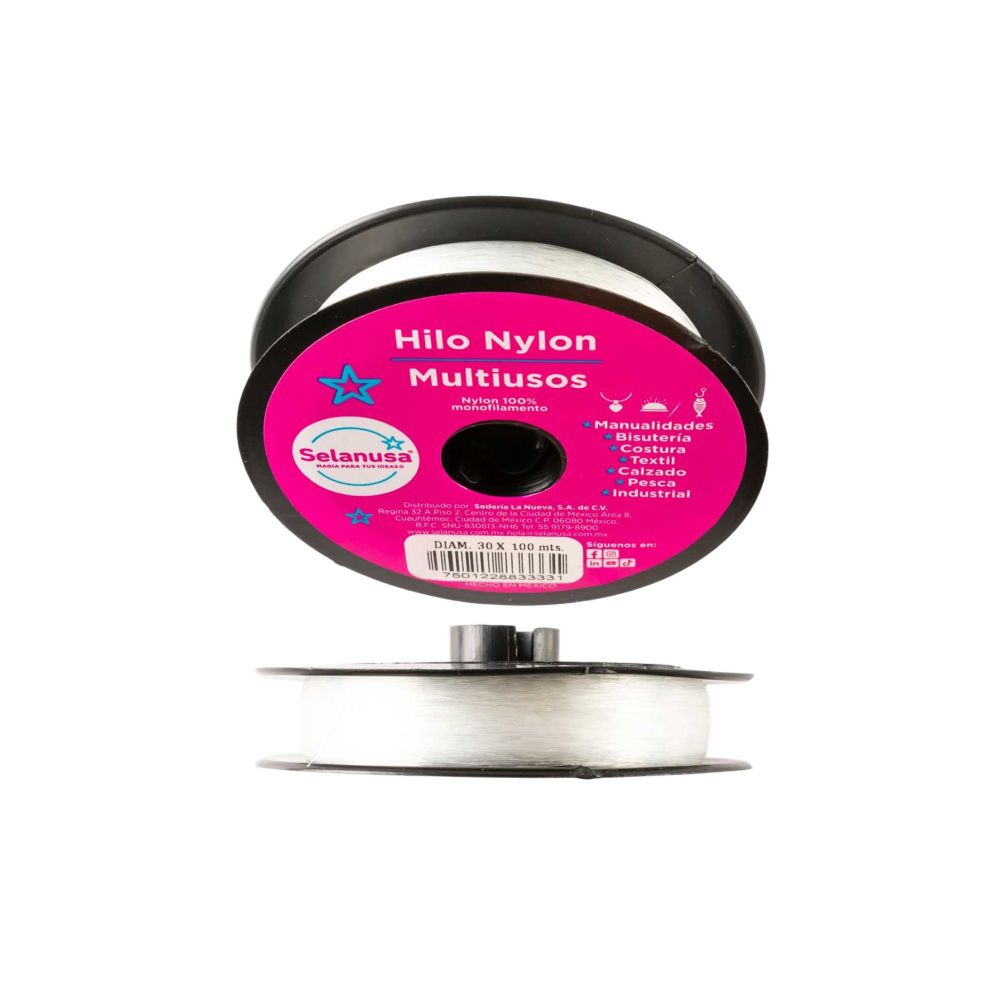 HILO NYLON #30 C/100 MTS