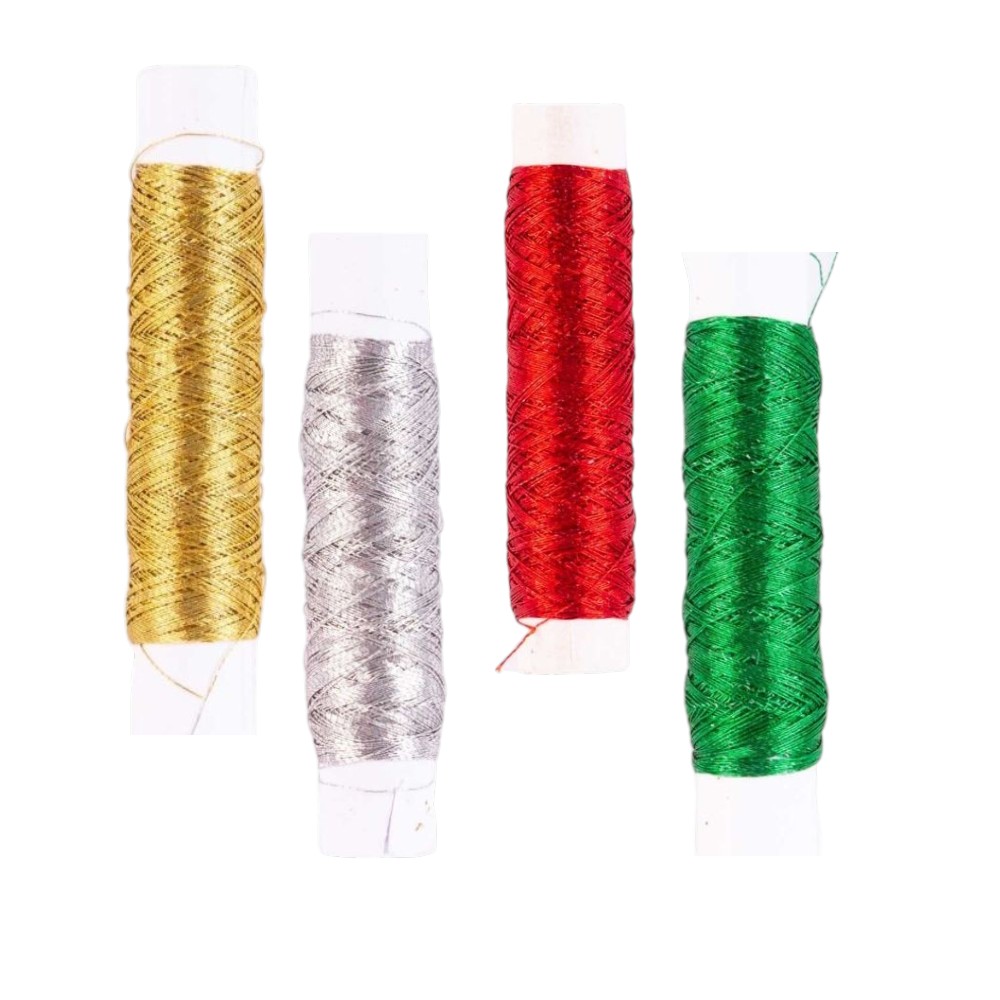 [COCHIL002] HILO METALICO C/6 CARRETES C/25MTS