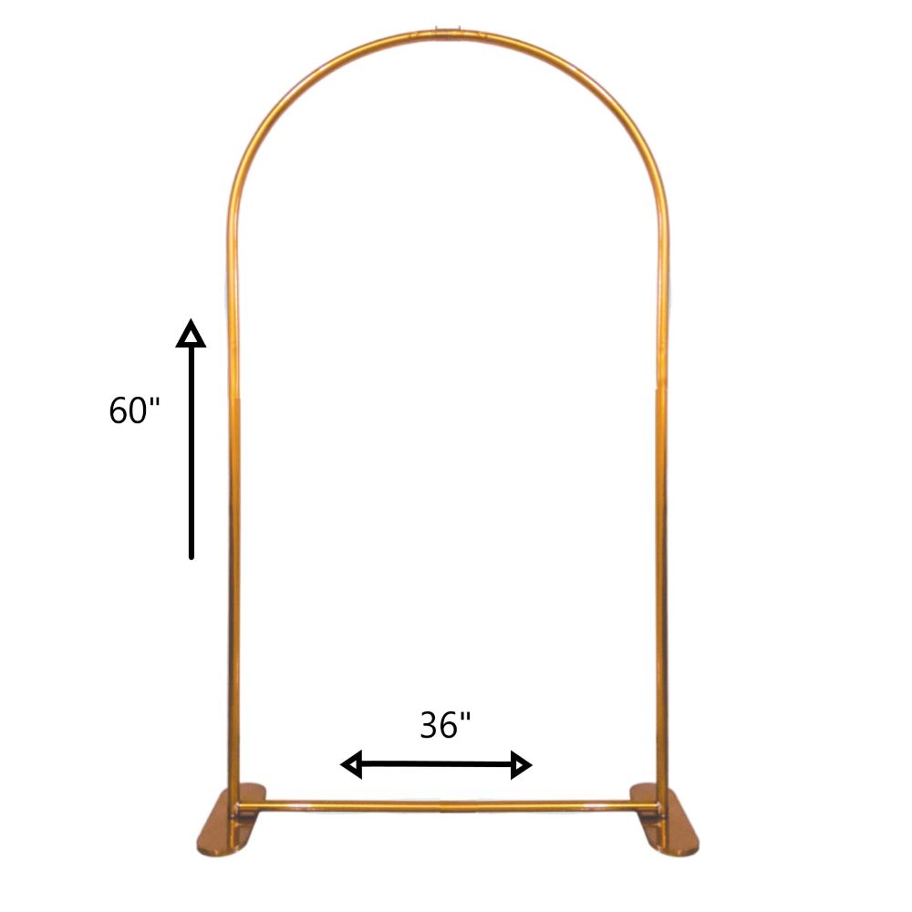 BASE ARCO NATURALS PARA GLOBOS GOLD 60X36"