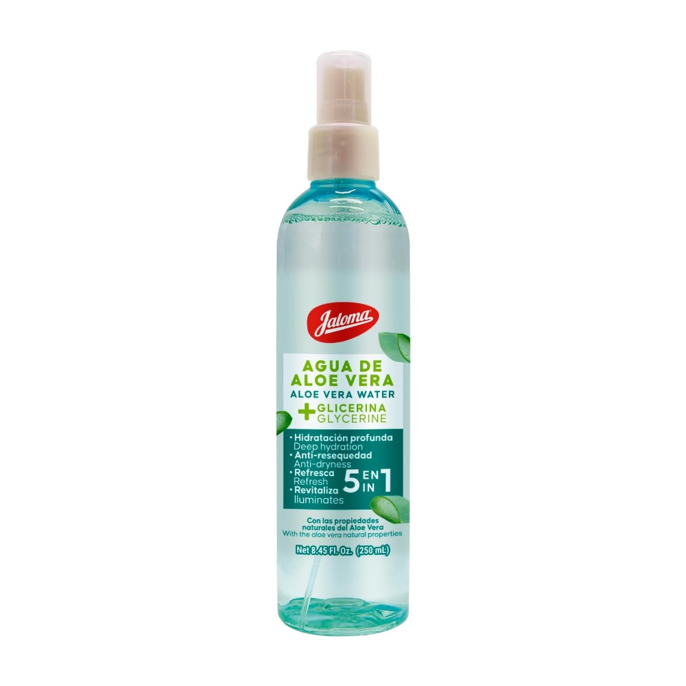 AGUA DE ALOE VERA C/ GLISERINA 250ML JALOMA