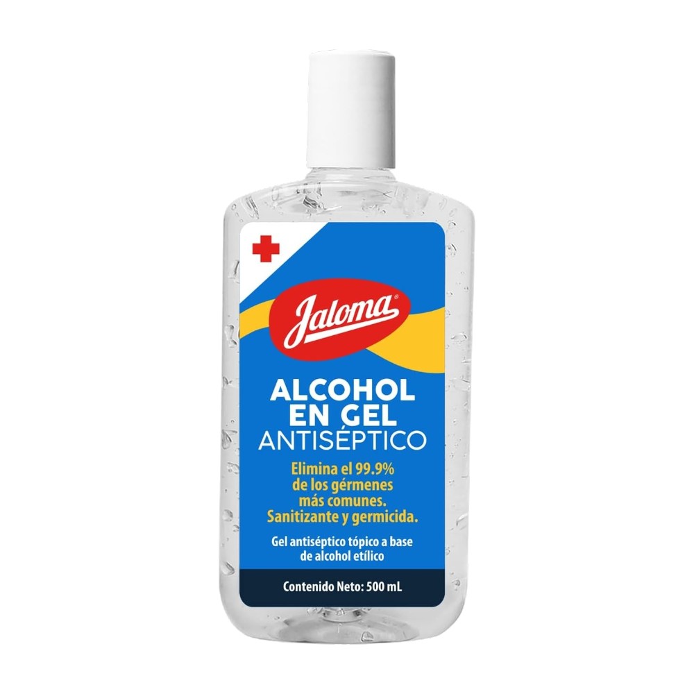 ALCOHOL EN GEL FRASCO 500 ML JALOMA
