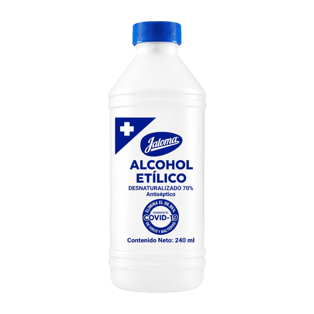 ALCOHOL JALOMA DESNATURALIZADO 70 GRADOS 240ML