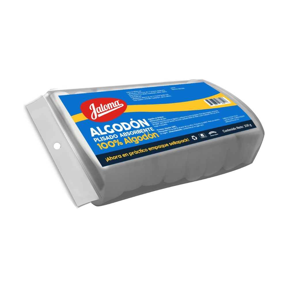 ALGODON ABSORBENTE PLISADO 100GR