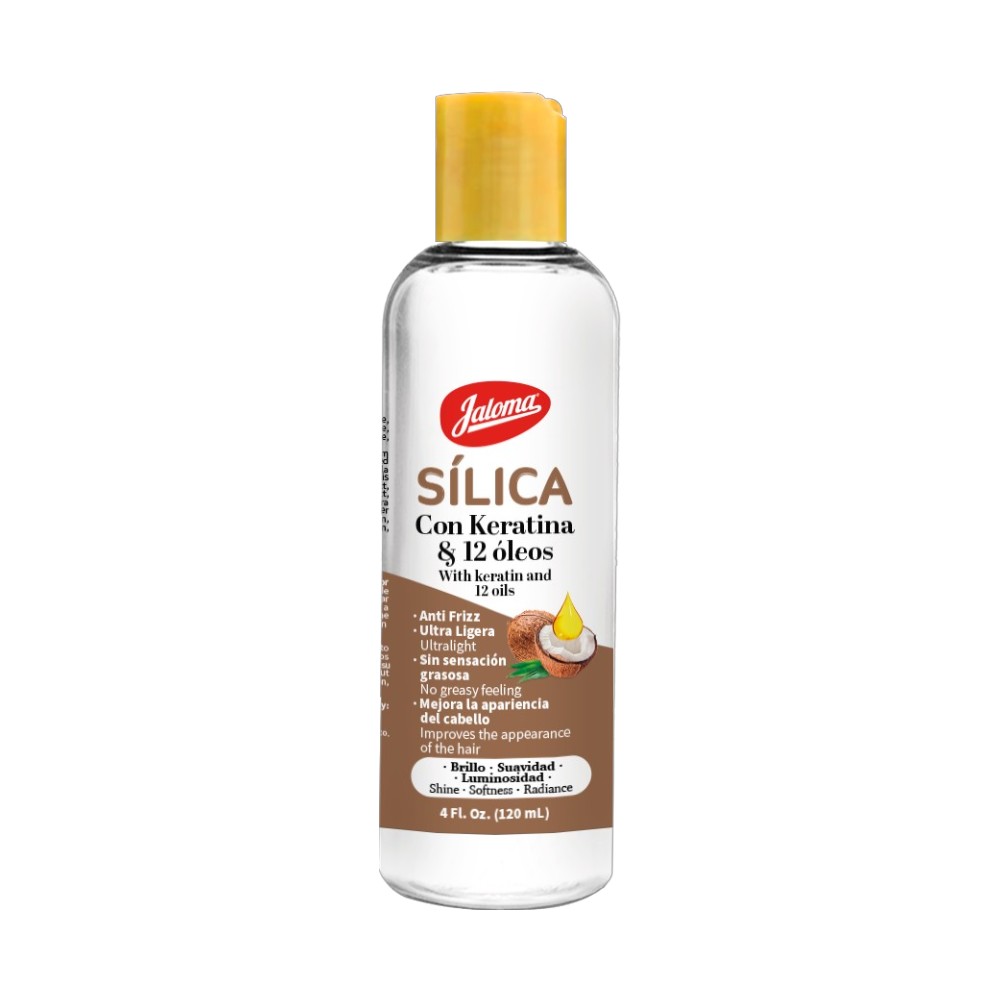 JALOMA SILICA CON KERATINA Y 12 OLEOS 120ML