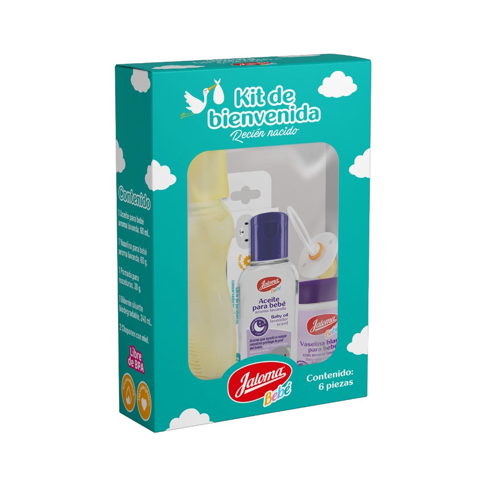 KIT DE BIENVENIDA P/BEBE JALOMA