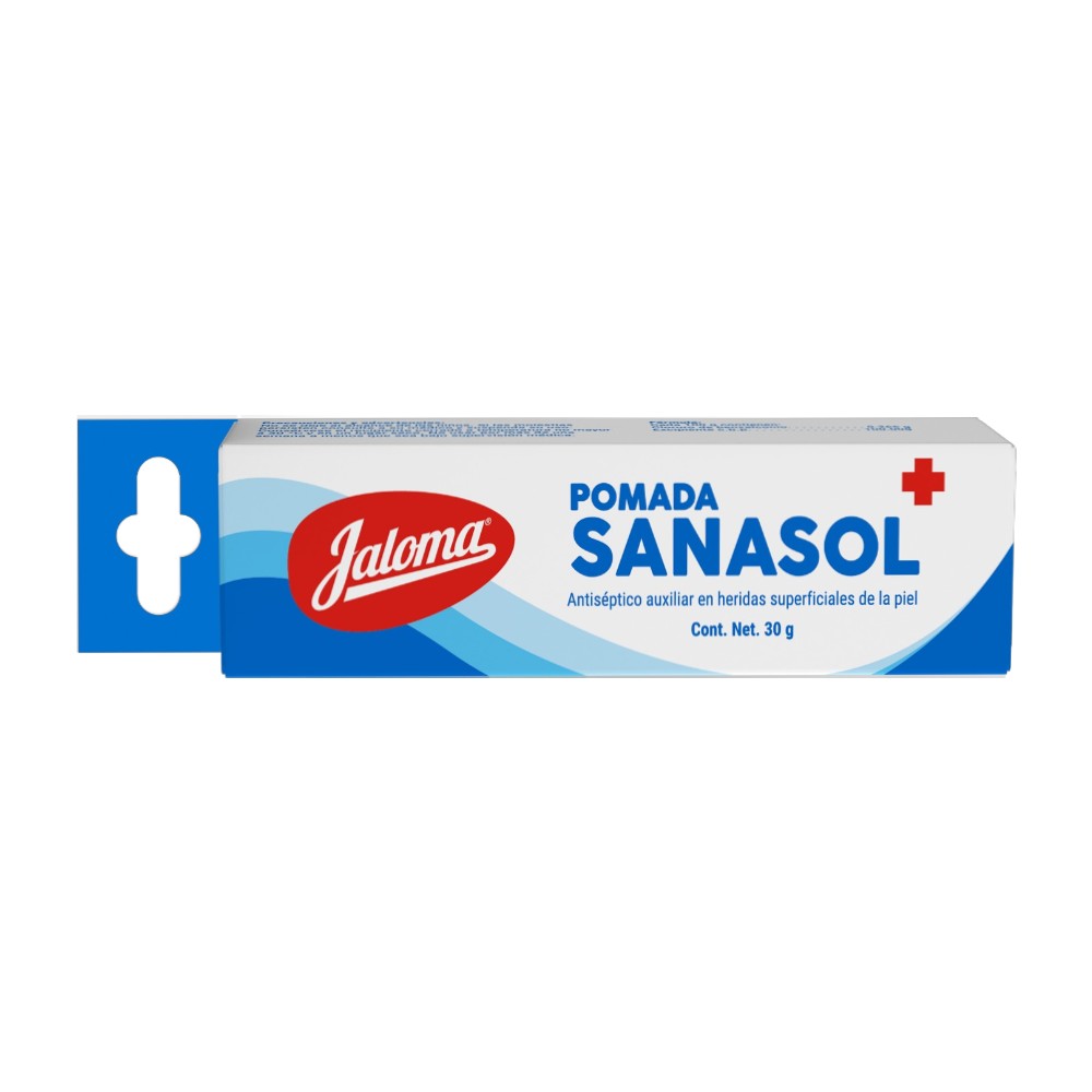 POMADA SANASOL TUBO C/30GR JALOMA