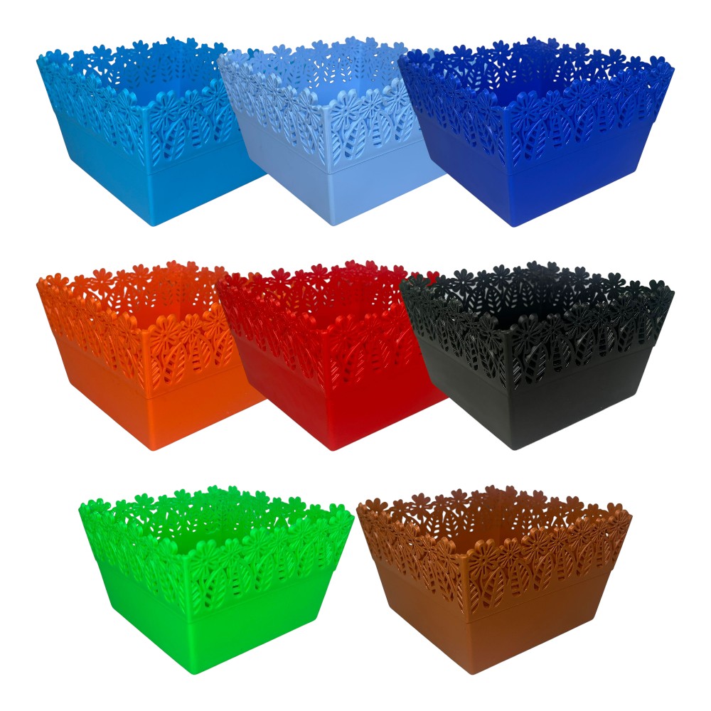 [ELIJARFLG13] JARDINERA FLORES GDE V/COLORES