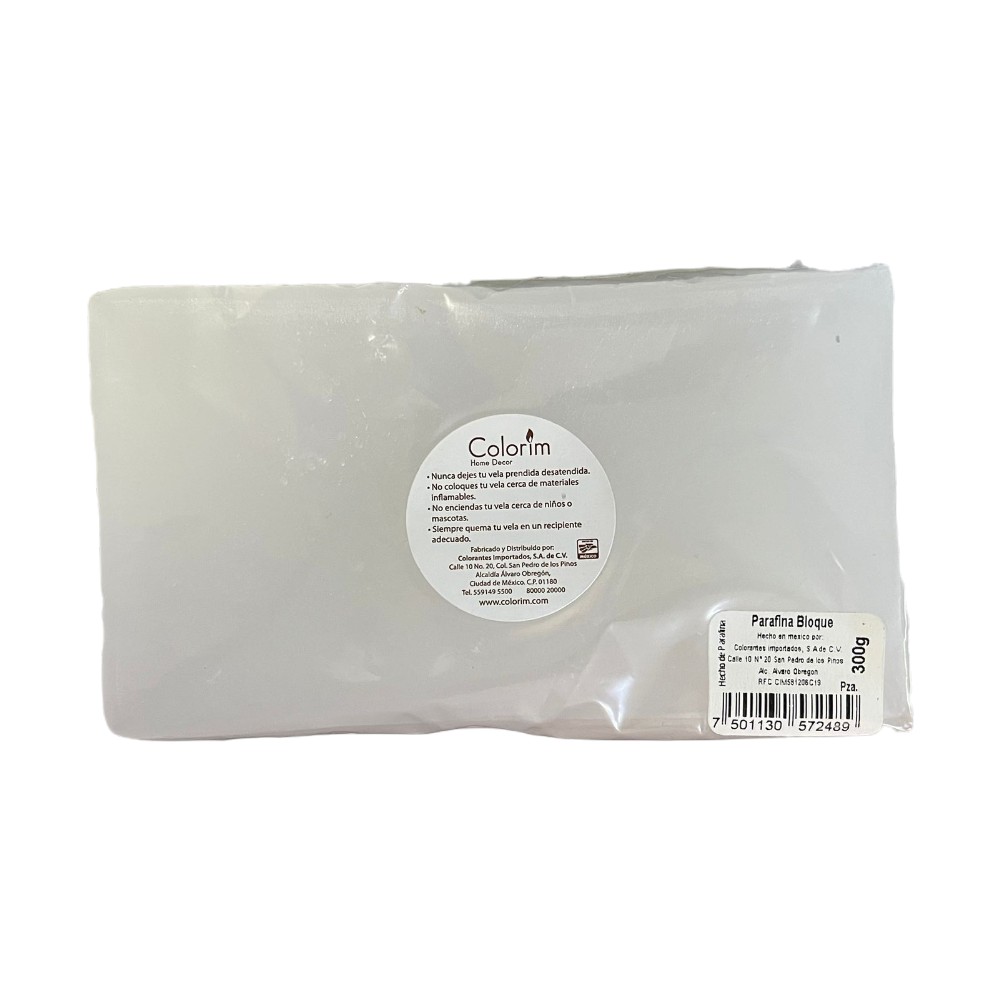 PARAFINA EN BLOQUE CHICO 300GR