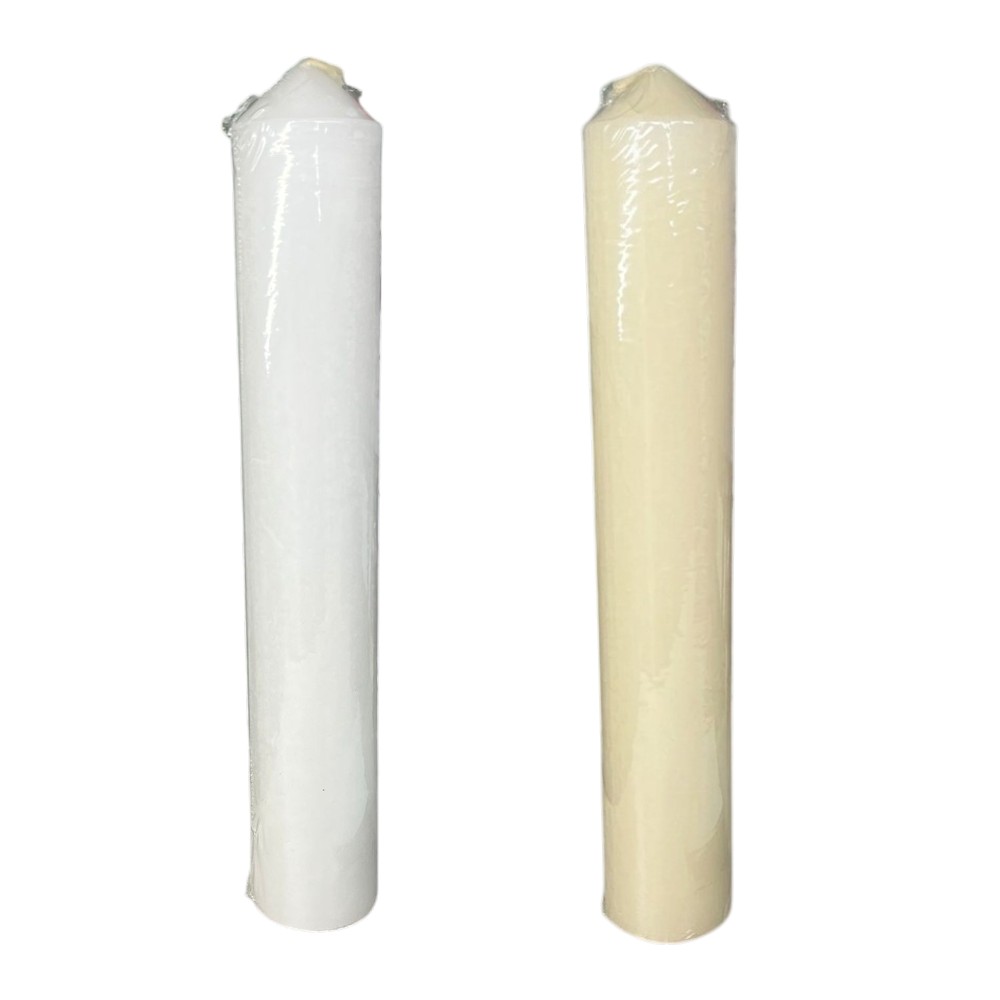 VELA CIRIO 40X250 CREMA Y BLANCO