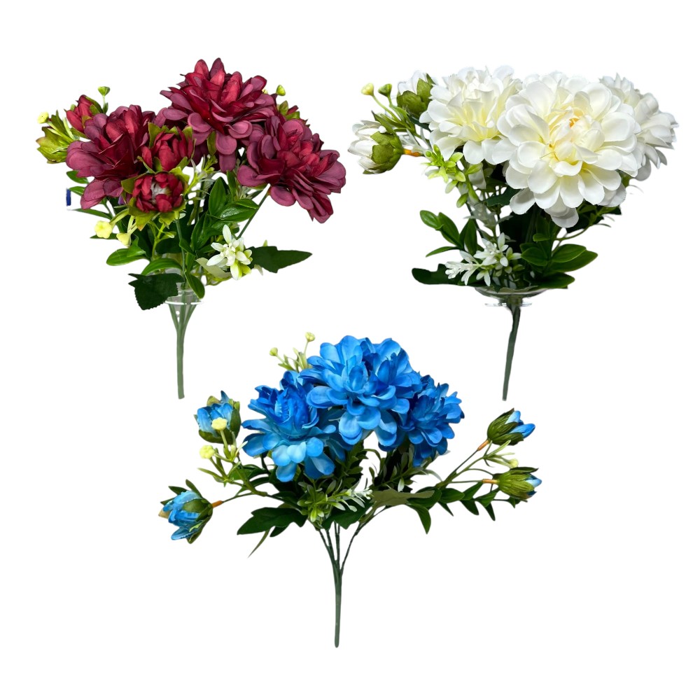 BOUQUET CRISANTEMO Y BOTON