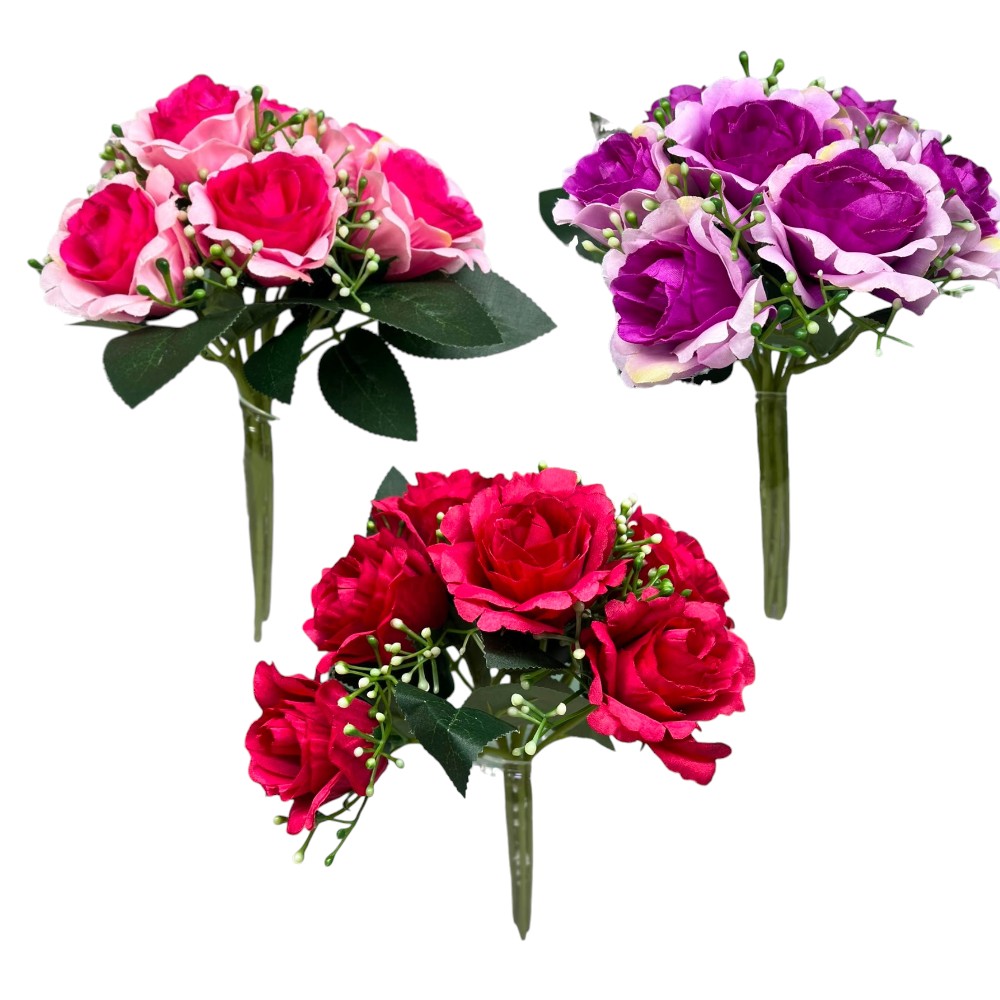 BOUQUET DE ROSA X7 C/120