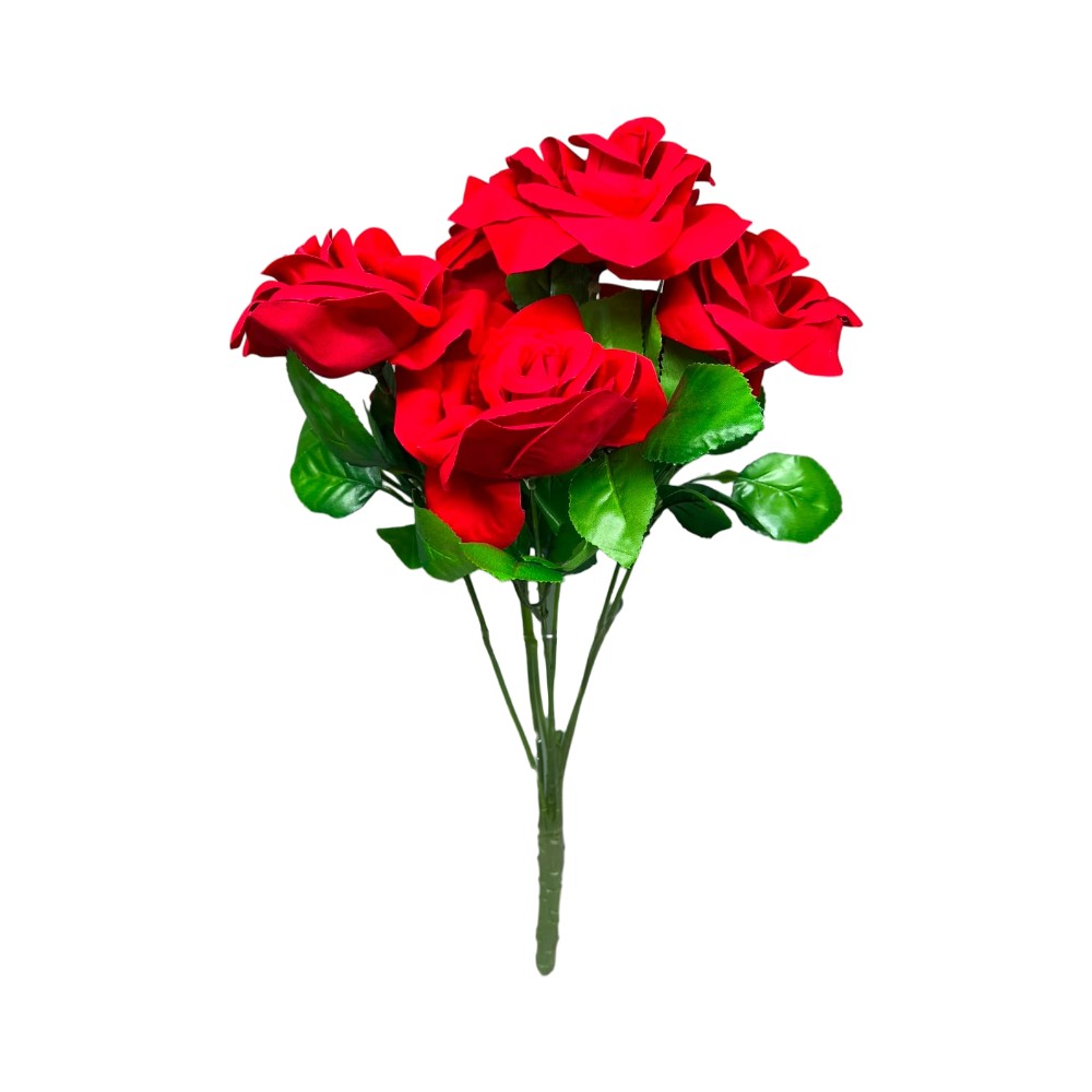 RAMO ROSA GRANDE TERCIOPELO X7