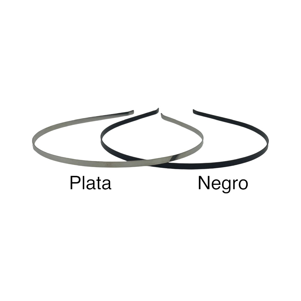 DIADEMA METALICA 4MM