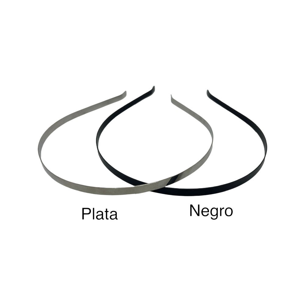 DIADEMA METALICA 6MM
