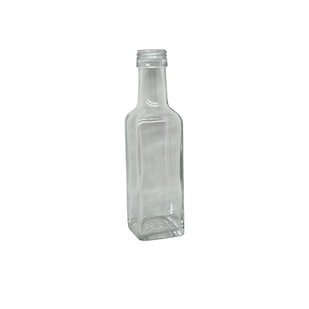 VIDRIO BOTELLA MARASCA 100ML CON TAPA