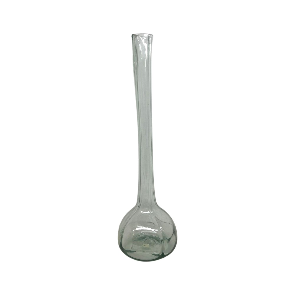 VIDRIO FLORERO TUBO 45CMS