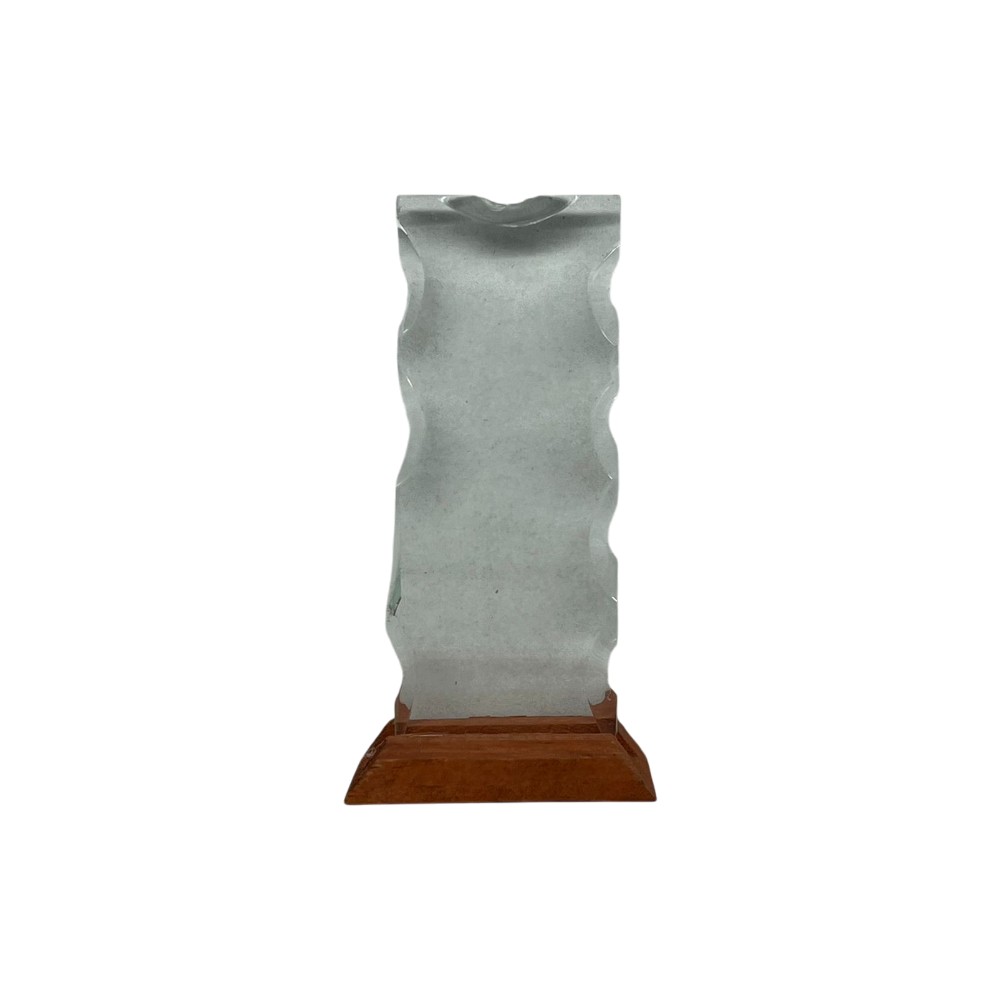VIDRIO PERGAMINO LARGO 10.5 CM.