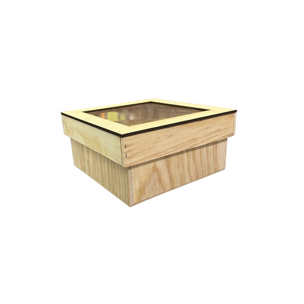 [RIC187015] MADERA CAJA CORTA C/MICA 15CM