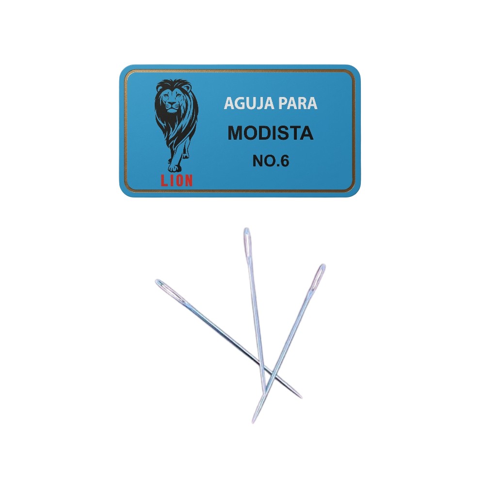 [NAEN600894] AGUJA CONFETTI PARA MODISTA #6 C/25PZAS