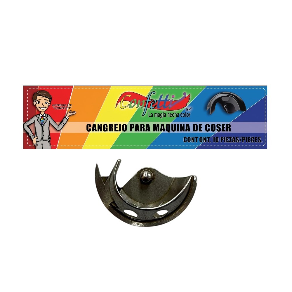 [NAEN030164] CANGREJO CONFETTI MAQUINA DERECHO
