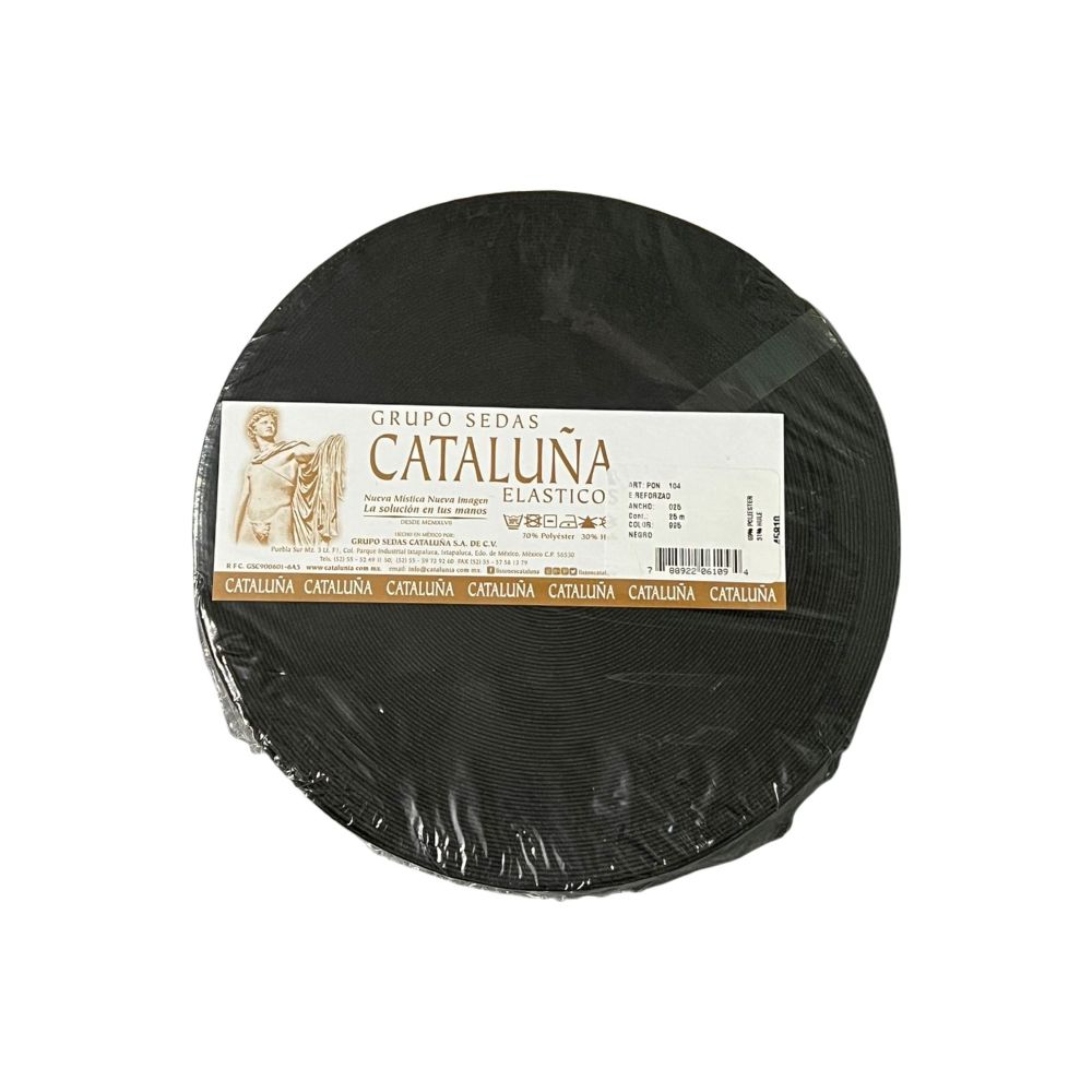 ELASTICO CATALUÑA 0104/020-025 NEGRO