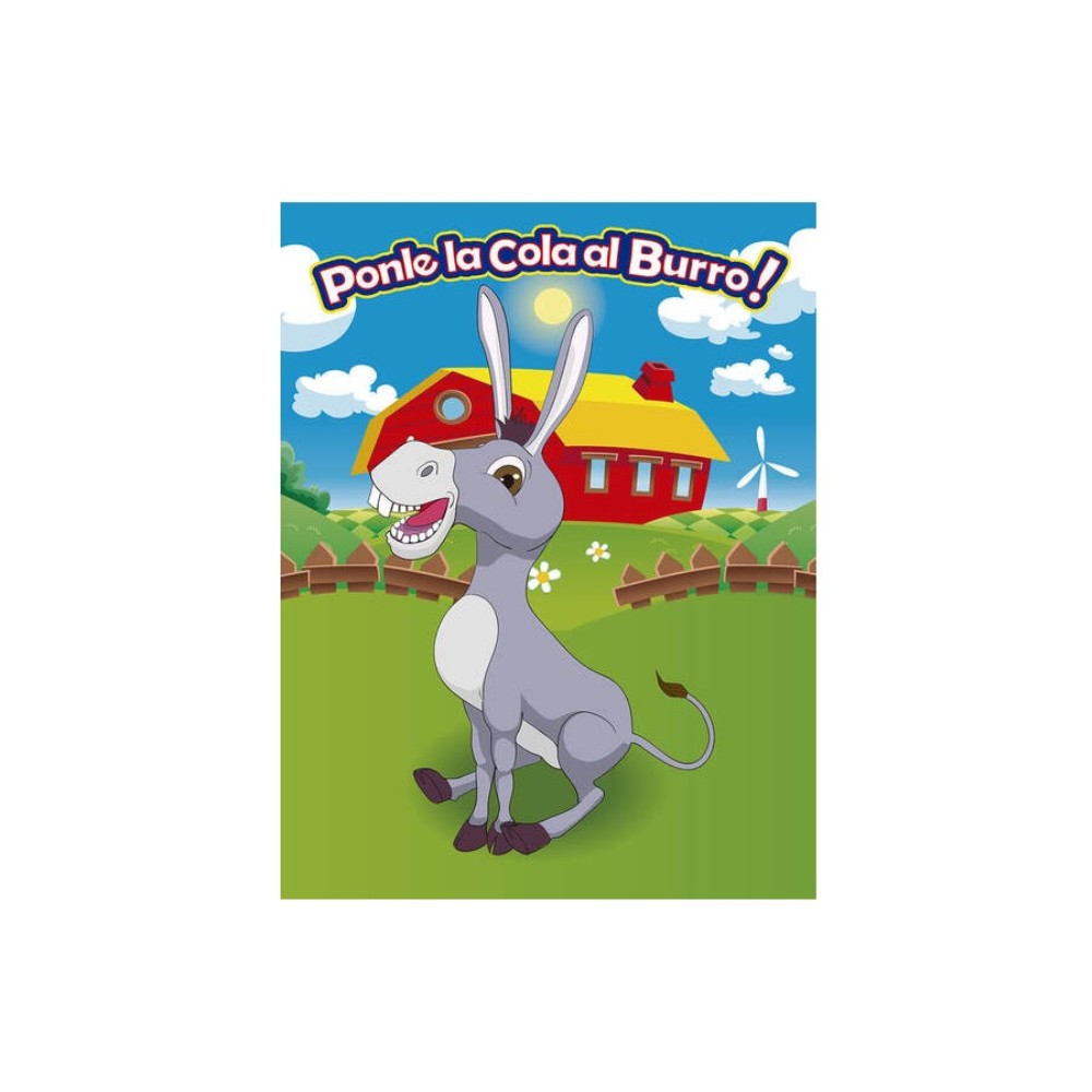 [7502249504507] PONLE LA COLA AL BURRO (CARTULINA ATINABLE)