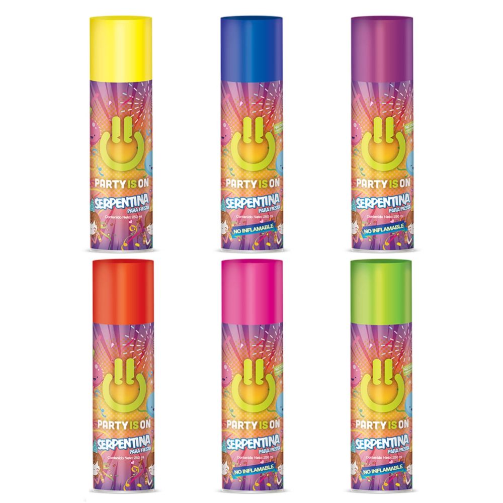 [FAB038855] SERPENTINA PARA FIESTA PARTY IS ON 250 ML