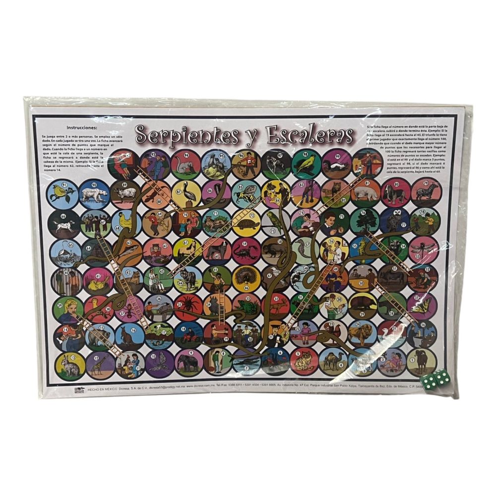 [DIC0384400] JUEGO MESA  MULTIJUEGOS SER Y ESC, OCA 2 DADOS