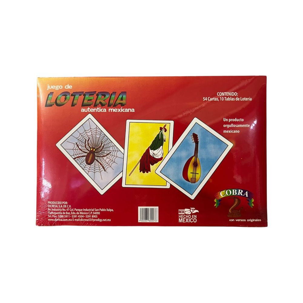 [7506086230032] LOTERIA COBRA CAJA LUJO 10 T