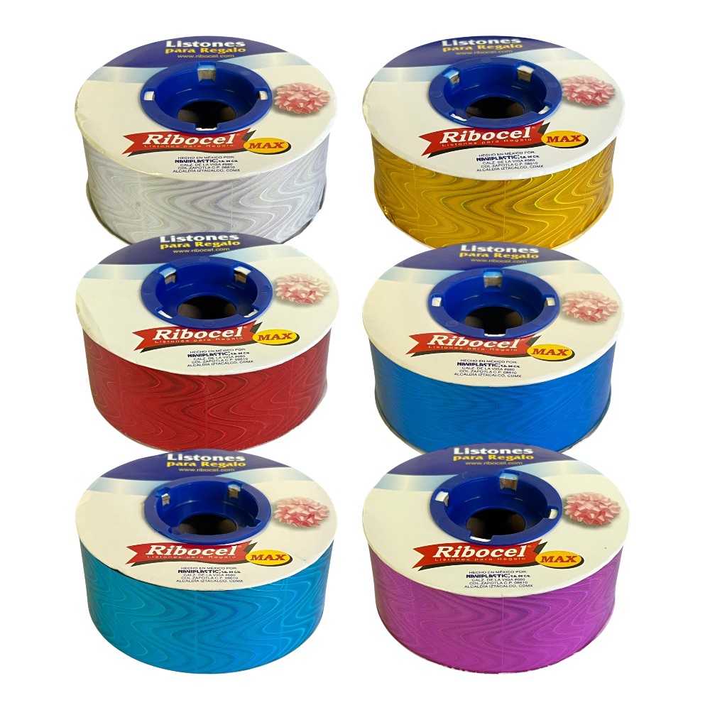 [NAV23598090] LISTON RIBOCEL #9 C/40MTS HOLOGRAFICO ONDAS