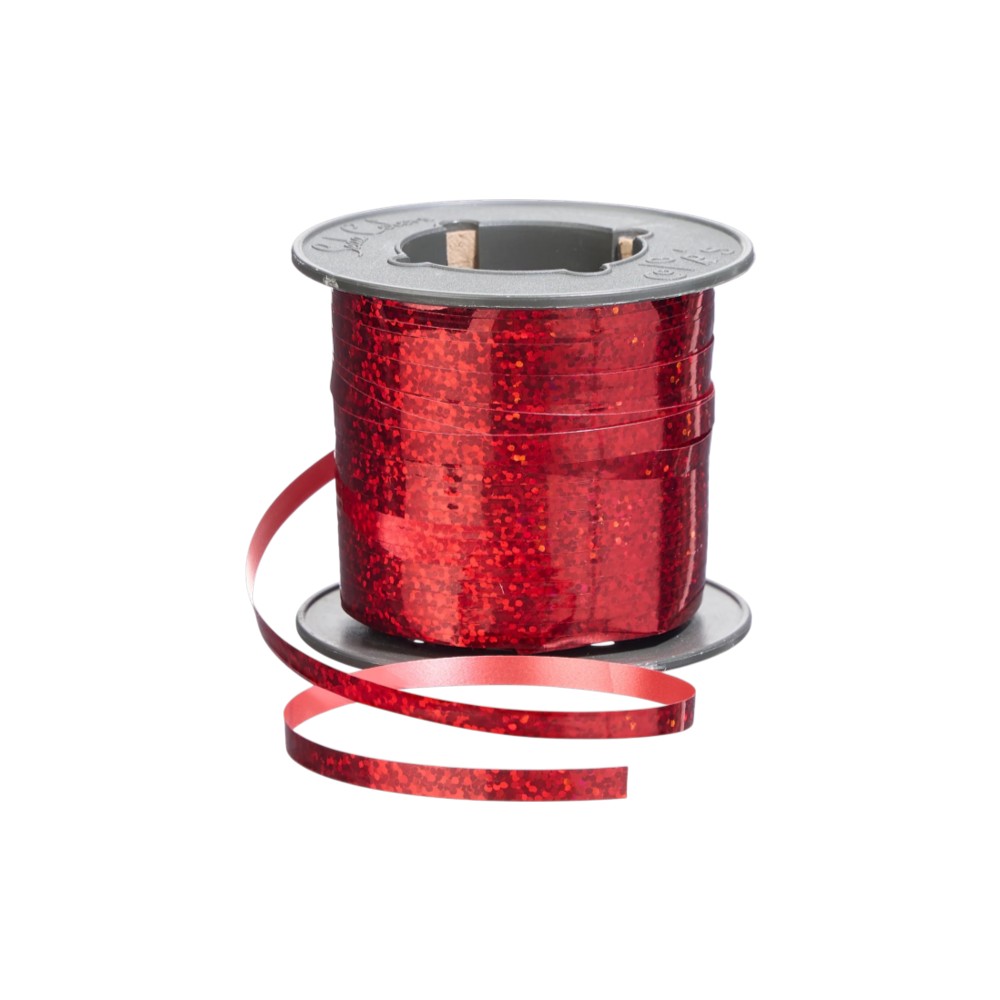 [RIBB103100] LISTON RIBBONS CURLING HOLOGRAFICO V.COLORES 100 MTS
