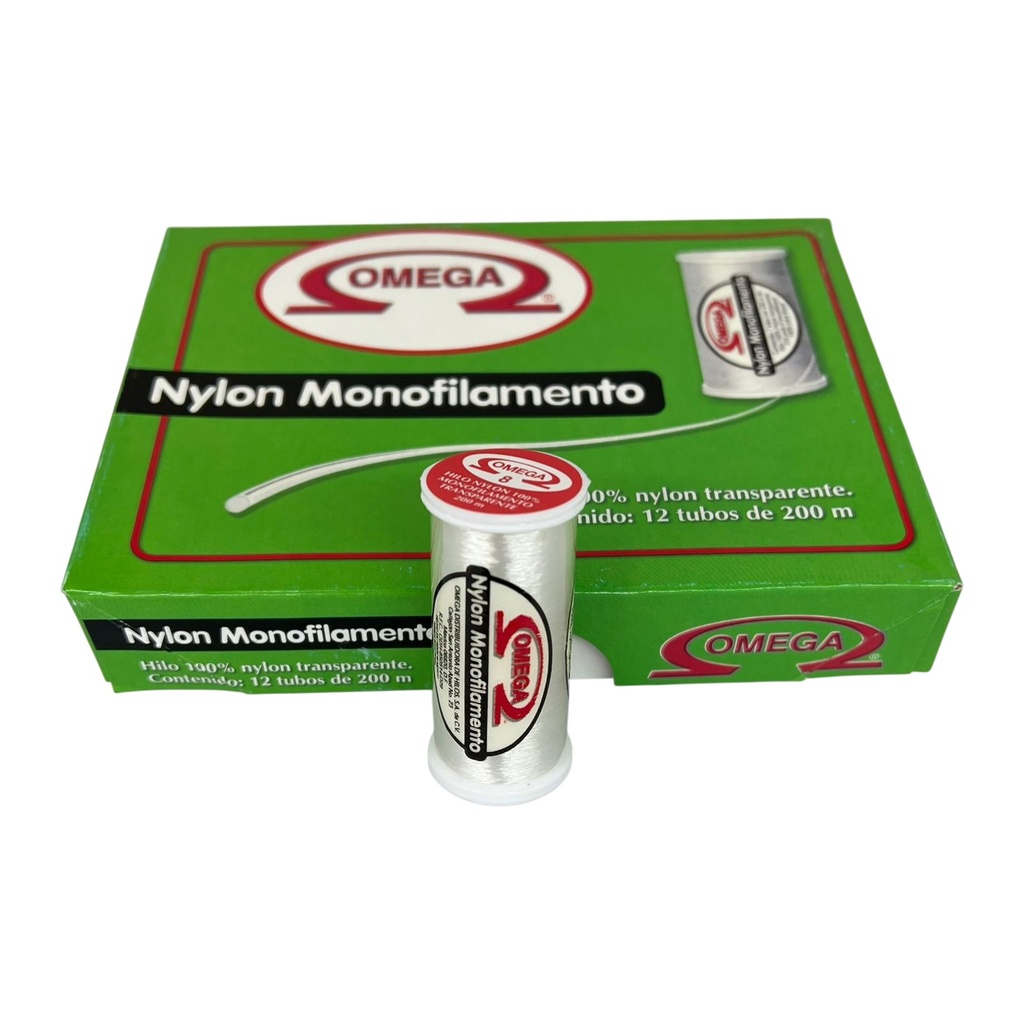 HILO NYLON TRANS. MONOFILAMENTO 200 MTS CAL .06