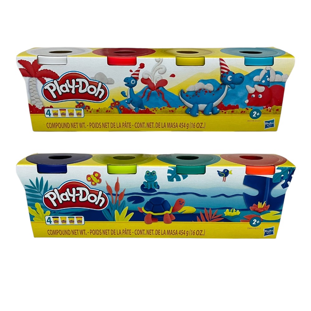 [22114] PLASTILINA PLAY DOH C/4PZS 488GRS