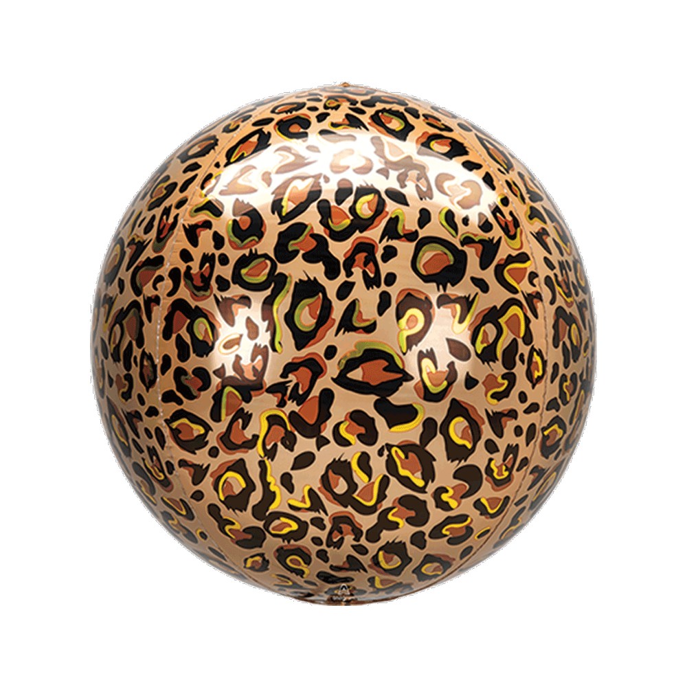 [CON42109/01] ORBZ MET LEOPARD PRINT ORBZ