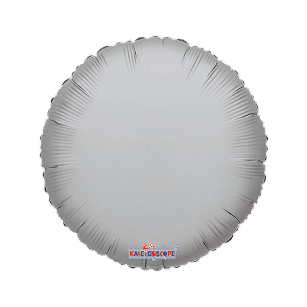 BALLOON #18 SILVER SOLID STANDARD