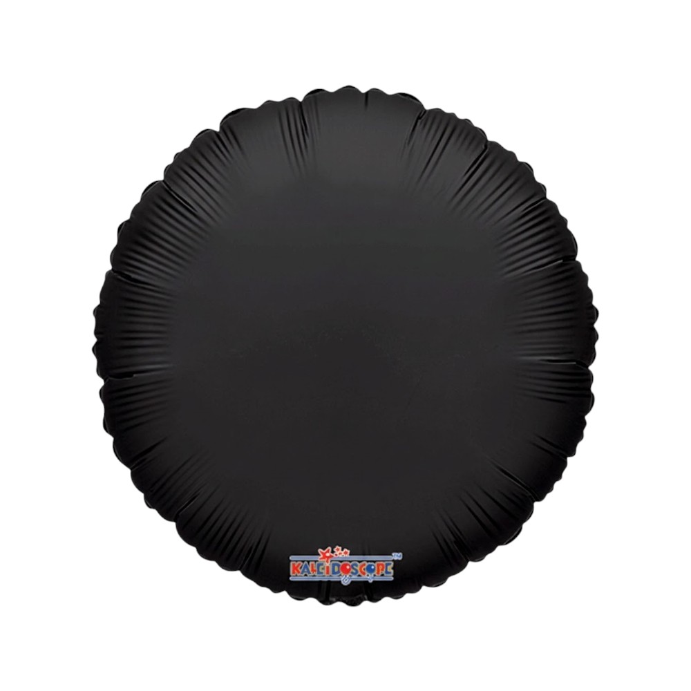 [CONV17421/18] BALLOON 18 BLACK SOLID STANDARD