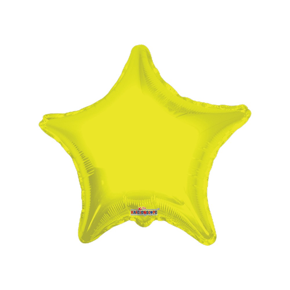 [CONV34233/09] GLOBO 9 ESTRELLA AMARILLA STANDARD