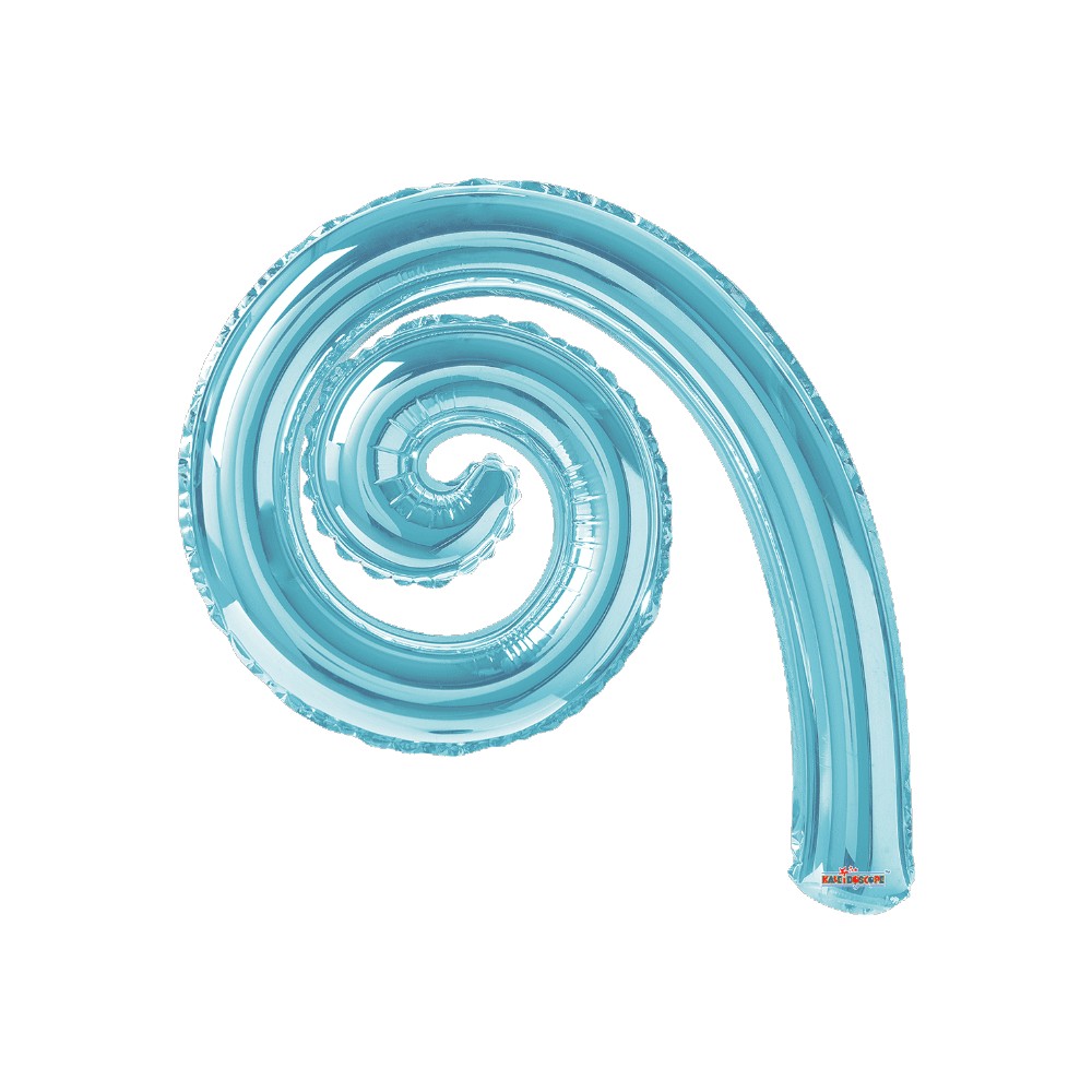 [CONV19928/DCF] KURLY SPIRAL BABY BLUE MINI SHAPE